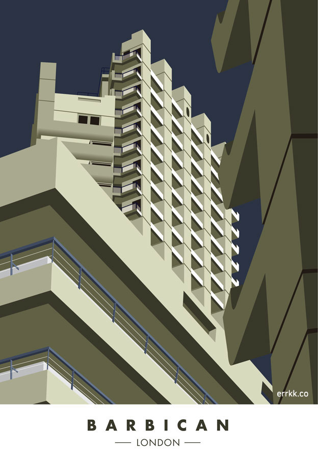 Illustration of The Barbican
