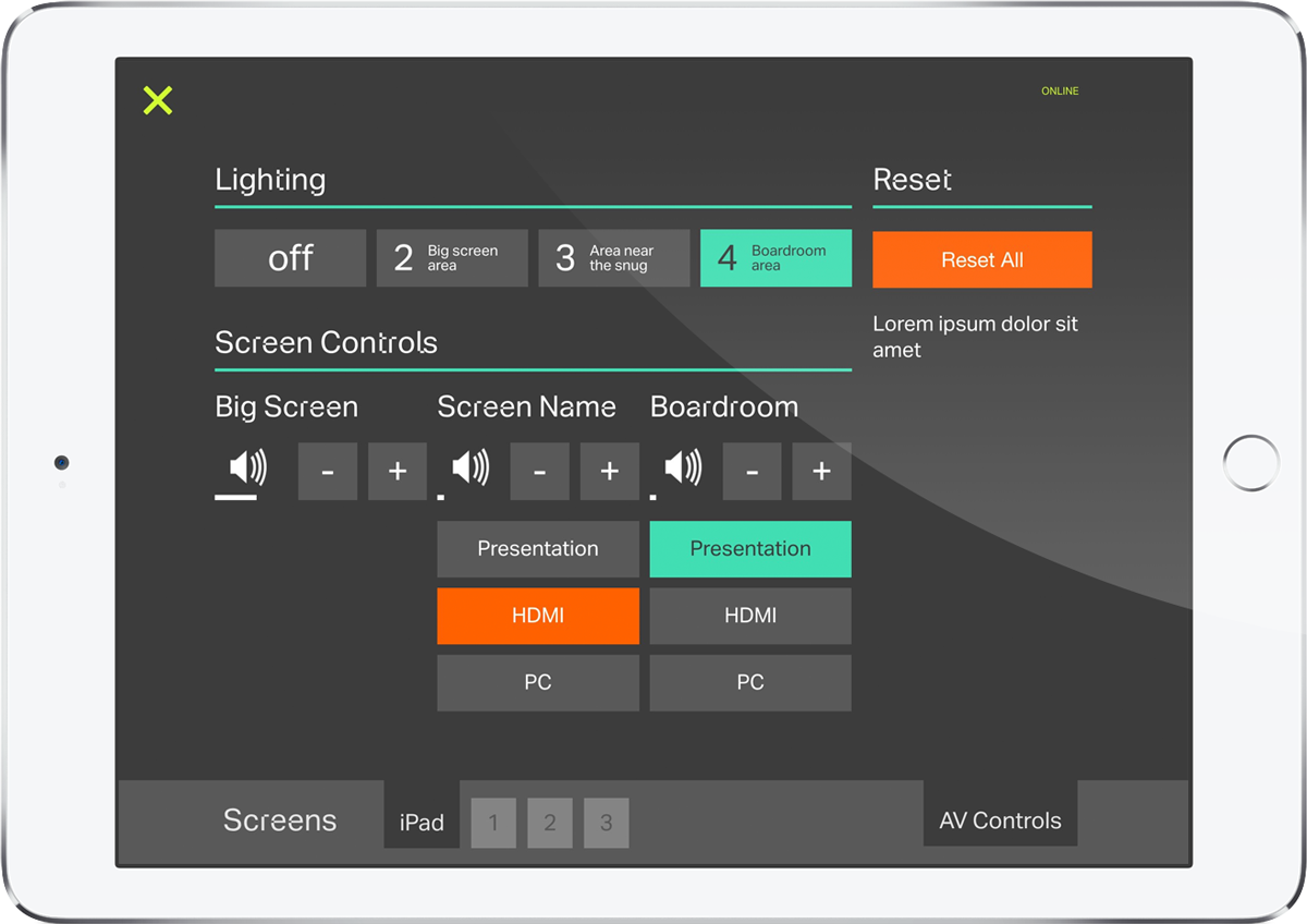 Control Panel